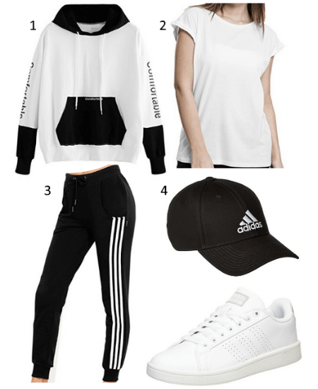perfect black and white outfit ideas