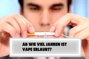 Ab wie viel Jahren ist Vape erlaubt